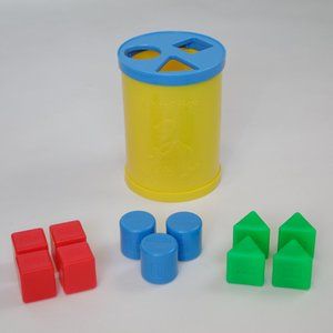 Vintage Fisher Price Shape Sorter, Baby's First Blocks #1024, Baby/Toddler Toy